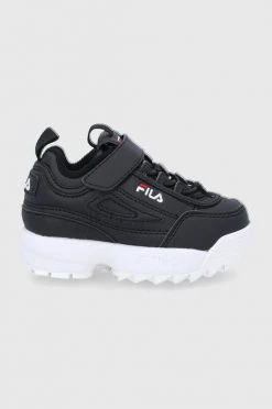 Φτηνός Fila Κατάστημα 25 Fila - Παιδικά παπούτσια Disruptor Fila - Παιδικά παπούτσια Disruptor μαύρο