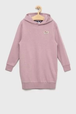 Παιδικό φόρεμα Fila Tarano Castello ροζ