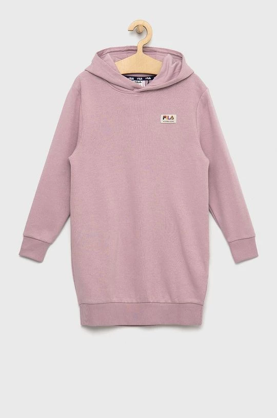 Παιδικό φόρεμα Fila Tarano Castello ροζ 3 Παιδικό φόρεμα Fila Tarano Castello ροζ