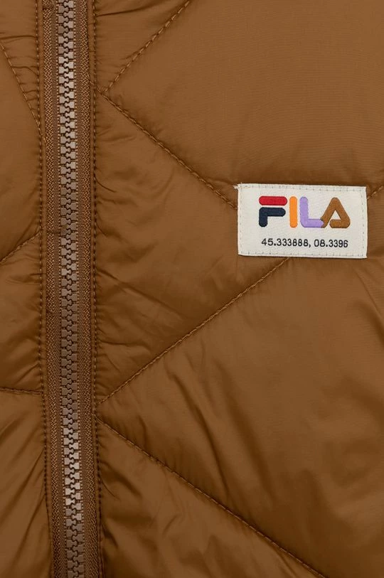 Παιδικό μπουφάν Fila καφέ 5 Παιδικό μπουφάν Fila καφέ - Image 3