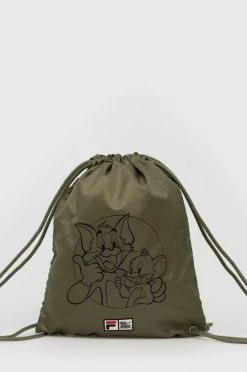 Παιδικό σακίδιο Fila πράσινο