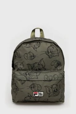 Παιδικό σακίδιο Fila πράσινο,