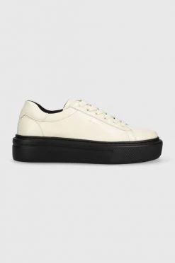 Γυναικεία Sneakers Δερμάτινα αθλητικά παπούτσια Gant Alincy μπεζ