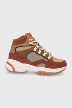 Γυναικεία Sneakers Υποδήματα Gant Lawanda χρώμα: μπεζ