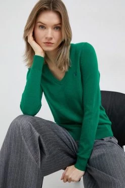 Γυναικεία Χωρίς φερμουάρ Μάλλινο πουλόβερ Gant χρώμα: πράσινο, -Φτηνός Fila Κατάστημα unnamed file 914