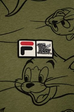 Παιδική μπλούζα Fila πράσινο -Φτηνός Fila Κατάστημα unnamed file 956