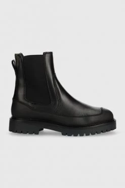 Γυναικεία Μποτάκια Μπότες τσέλσι Gant Dalmont μαύρο
