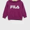 Παιδική μπλούζα Fila μοβ,